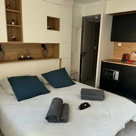 Renove Avec Parking - Aix Les Bains Hyper Centre - 10mn Du Bourget Lägenhet Aix-les-Bains